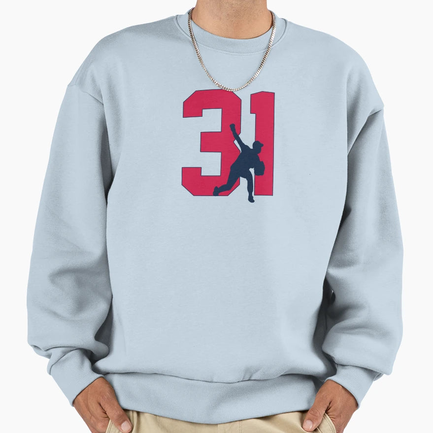 Maddux 31 Professor Baseball Icon Sweatshirt - Graphic Print Men Women - T-Shirt, Sweatshirt, Hoodie
