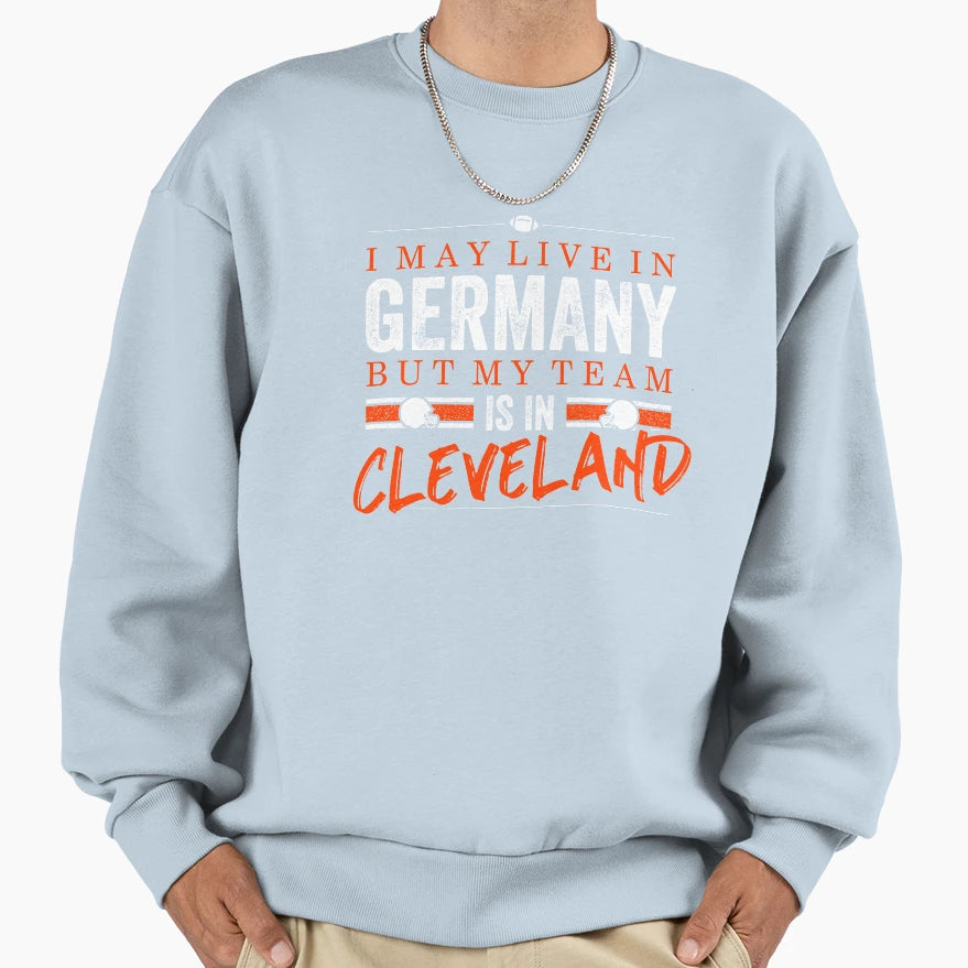 Cleveland Football Team Fans From Sweatshirt - Unique Graphic Unisex - T-Shirt, Sweatshirt, Hoodie