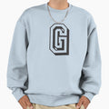 Letter G College Font University Sweatshirt - Fun Novelty Design Men Women - T-Shirt, Sweatshirt, Hoodie