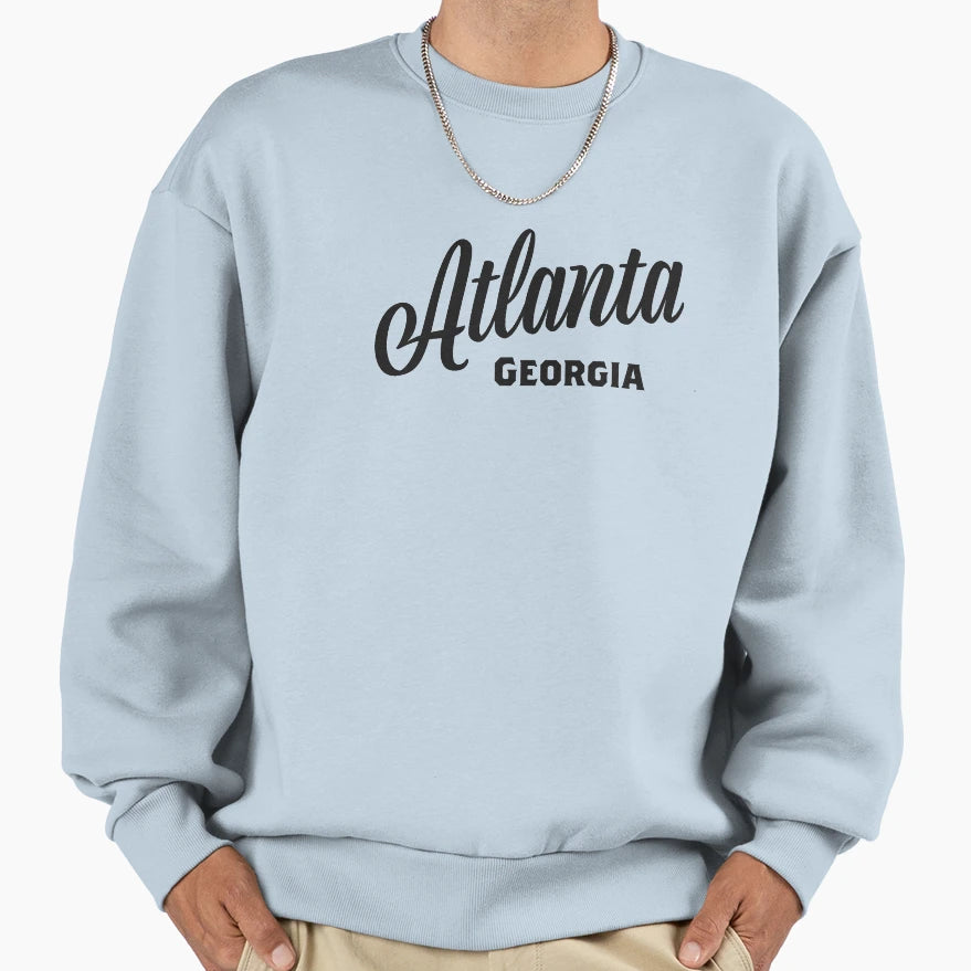 Atlanta Georgia Sweatshirt - Unique Graphic Men Women - T-Shirt, Sweatshirt, Hoodie