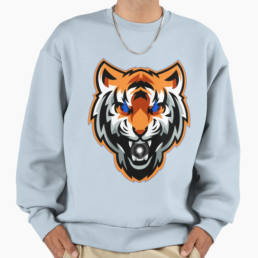Tiger Sweatshirt - Graphic Print Unisex - T-Shirt, Sweatshirt, Hoodie