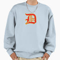 Letter D Old English Sweatshirt - Trendy Graphic for Adults - T-Shirt, Sweatshirt, Hoodie