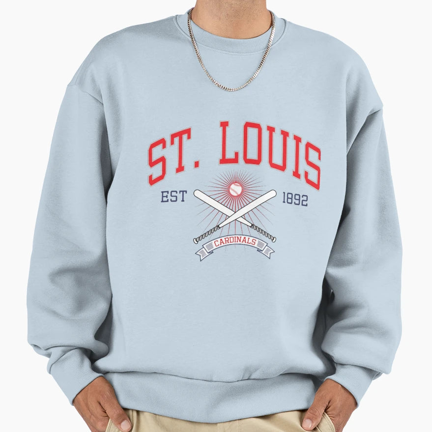 Art St Louis Cardinals Sweatshirt - Streetwear Style Unisex - T-Shirt, Sweatshirt, Hoodie