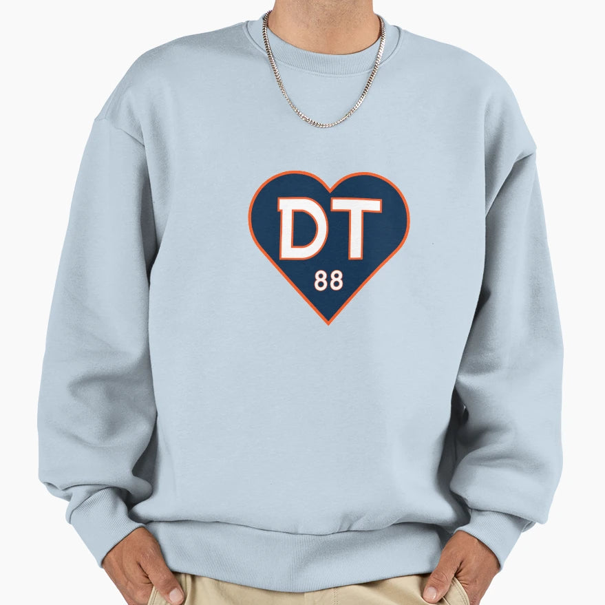 Demaryius Thomas Heart Dt88 Sweatshirt - Fun Novelty Design Unisex - T-Shirt, Sweatshirt, Hoodie