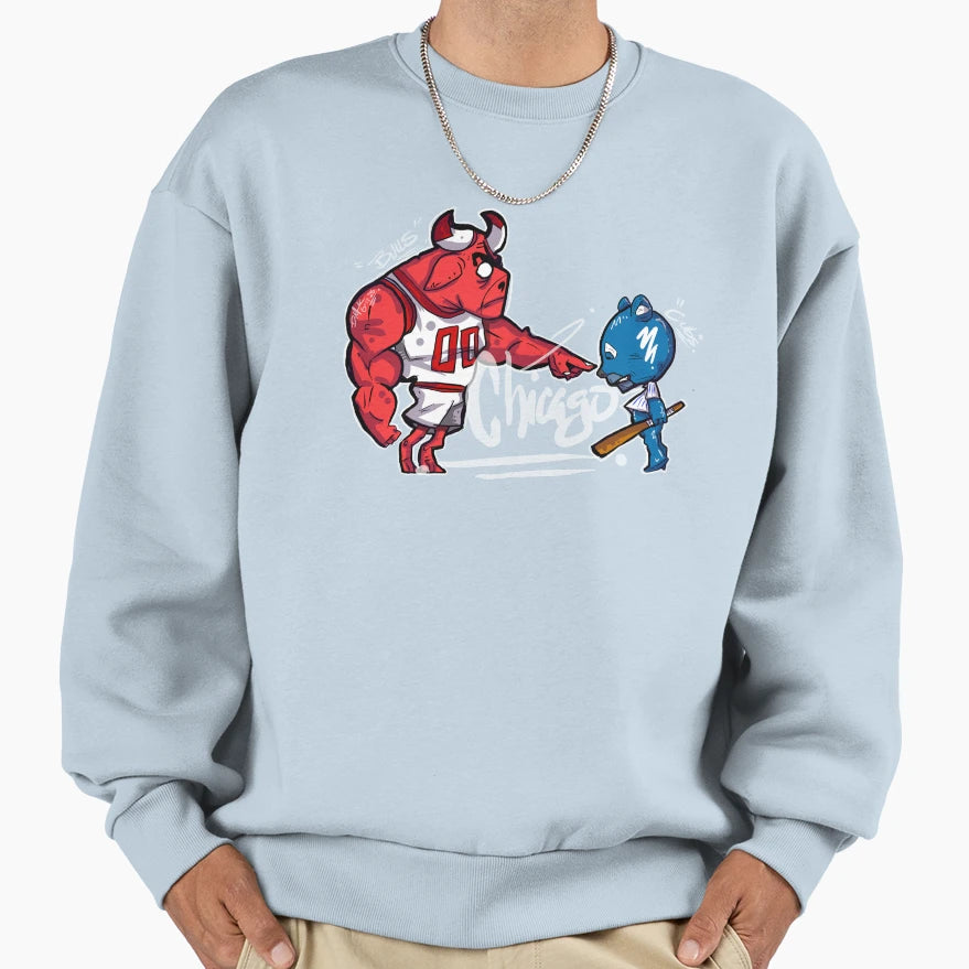 Chicago Sports Sweatshirt - Fun Novelty Design Men Women - T-Shirt, Sweatshirt, Hoodie
