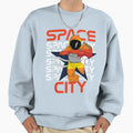 Space City Baseball Sweatshirt - Unique Graphic Men Women - T-Shirt, Sweatshirt, Hoodie
