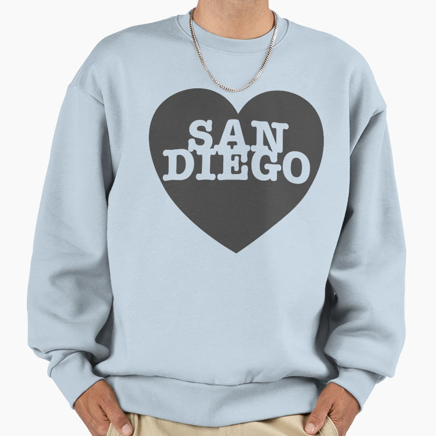 San Diego Sweatshirt - Minimalist Print for Adults - T-Shirt, Sweatshirt, Hoodie