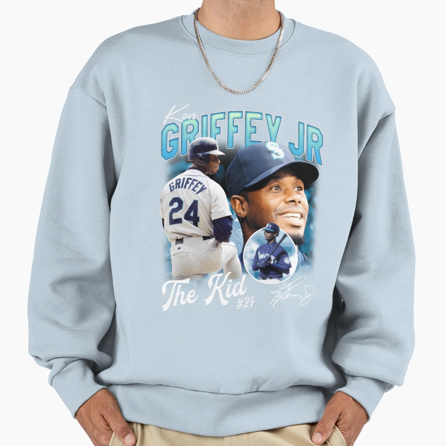 Ken Griffey Jr Basketball Legend Sweatshirt - Novelty Apparel Men Women - T-Shirt, Sweatshirt, Hoodie