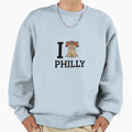 I Liberty Bell Philly Sweatshirt - Custom Art Print for Adults - T-Shirt, Sweatshirt, Hoodie