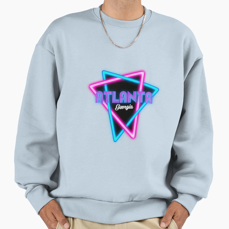 Georgia Vaporwave Sweatshirt - Minimalist Print Unisex - T-Shirt, Sweatshirt, Hoodie