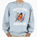 Just Who Loves Orioles Oriole Lovers Sweatshirt - Novelty Apparel Men Women - T-Shirt, Sweatshirt, Hoodie