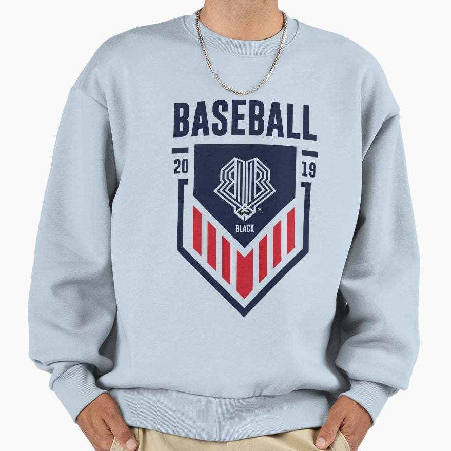 Usa Baseball Sweatshirt - Custom Art Print Unisex - T-Shirt, Sweatshirt, Hoodie