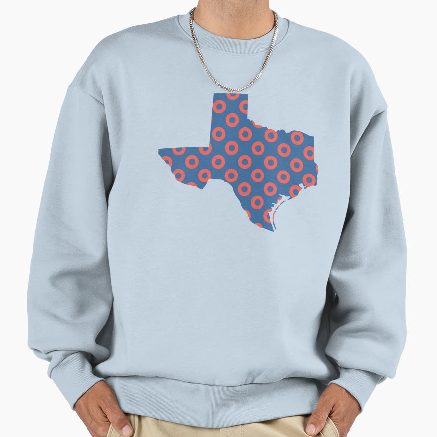 Phish Fishman Donut Texas Phan And Sweatshirt - Streetwear Style Men Women - T-Shirt, Sweatshirt, Hoodie