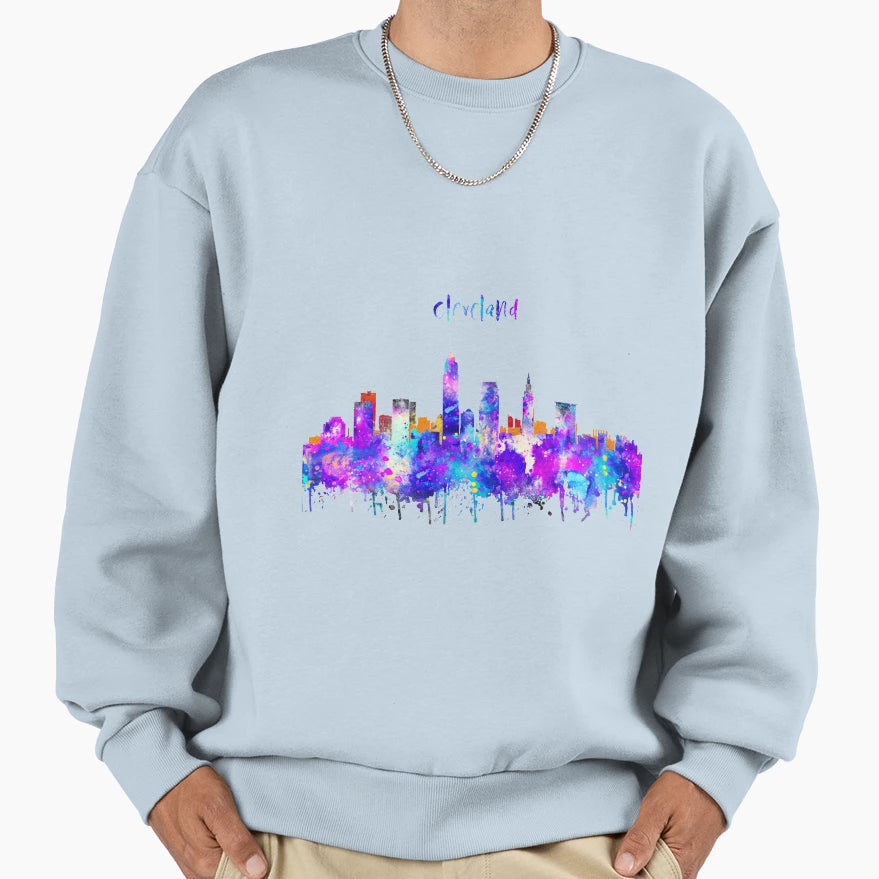 Cleveland Sweatshirt - Unique Graphic Men Women - T-Shirt, Sweatshirt, Hoodie