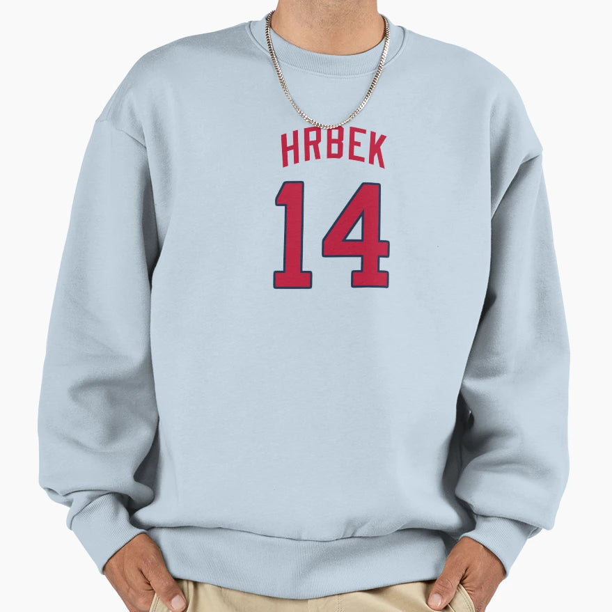 Minnesota Baseball 14 Hrbek Sweatshirt - Graphic Print Men Women - T-Shirt, Sweatshirt, Hoodie