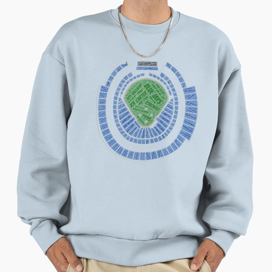 Blue Jays Stadium Sweatshirt - Streetwear Style for Adults - T-Shirt, Sweatshirt, Hoodie