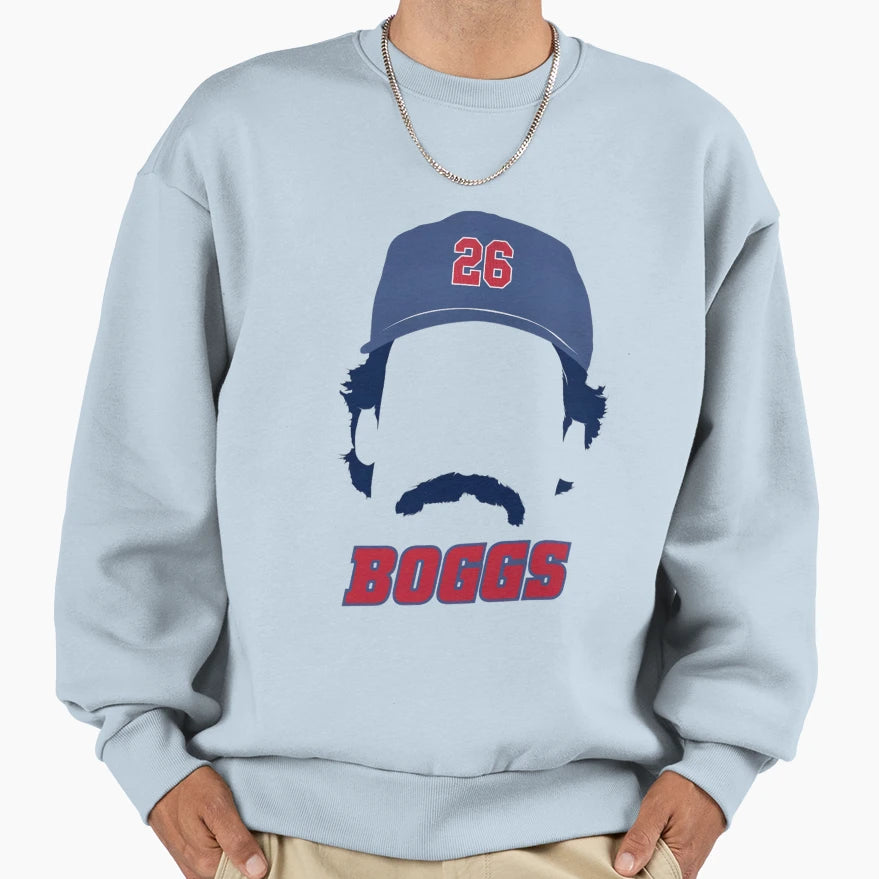 Wade Boggs Silhouette Sweatshirt - Streetwear Style Unisex - T-Shirt, Sweatshirt, Hoodie