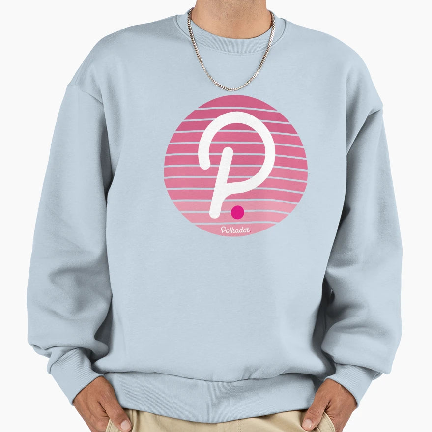 Polkadot Dot Cryptocurrency Sweatshirt - Aesthetic Graphic for Adults - T-Shirt, Sweatshirt, Hoodie