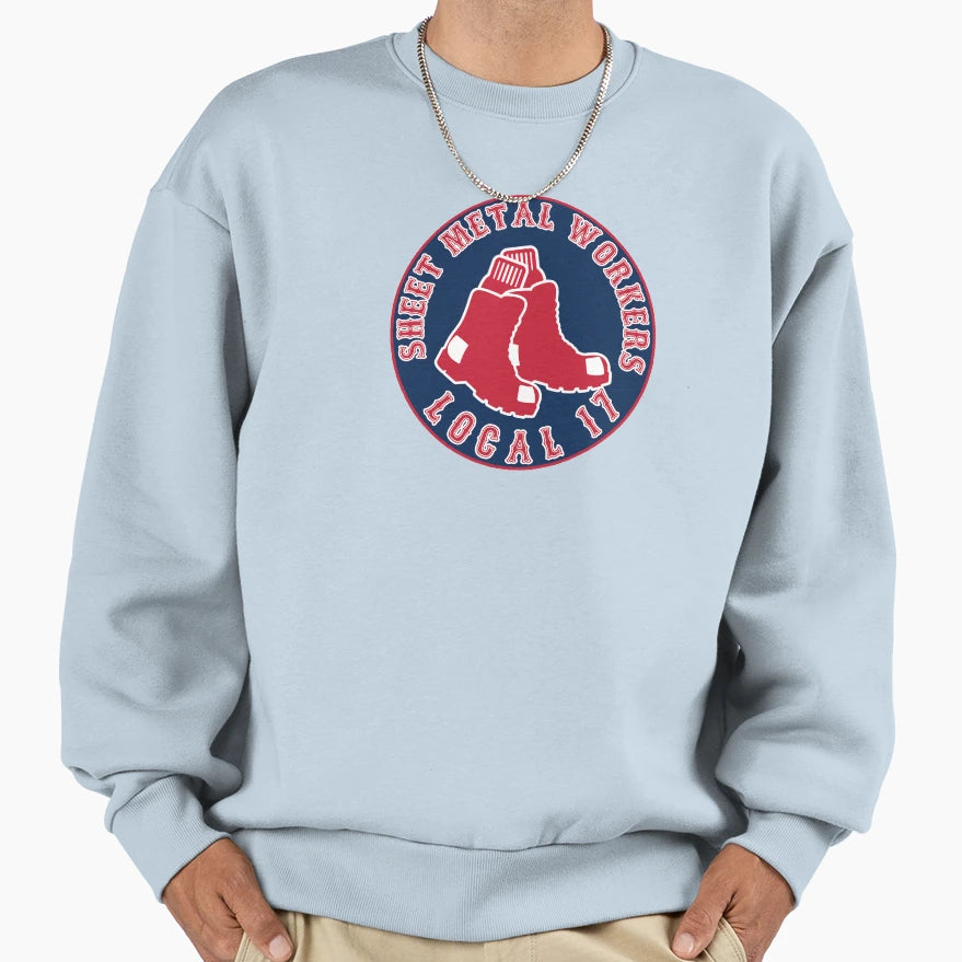 Sheet Metal Workers Local 17 Boston Sweatshirt - Trendy Graphic for Adults - T-Shirt, Sweatshirt, Hoodie