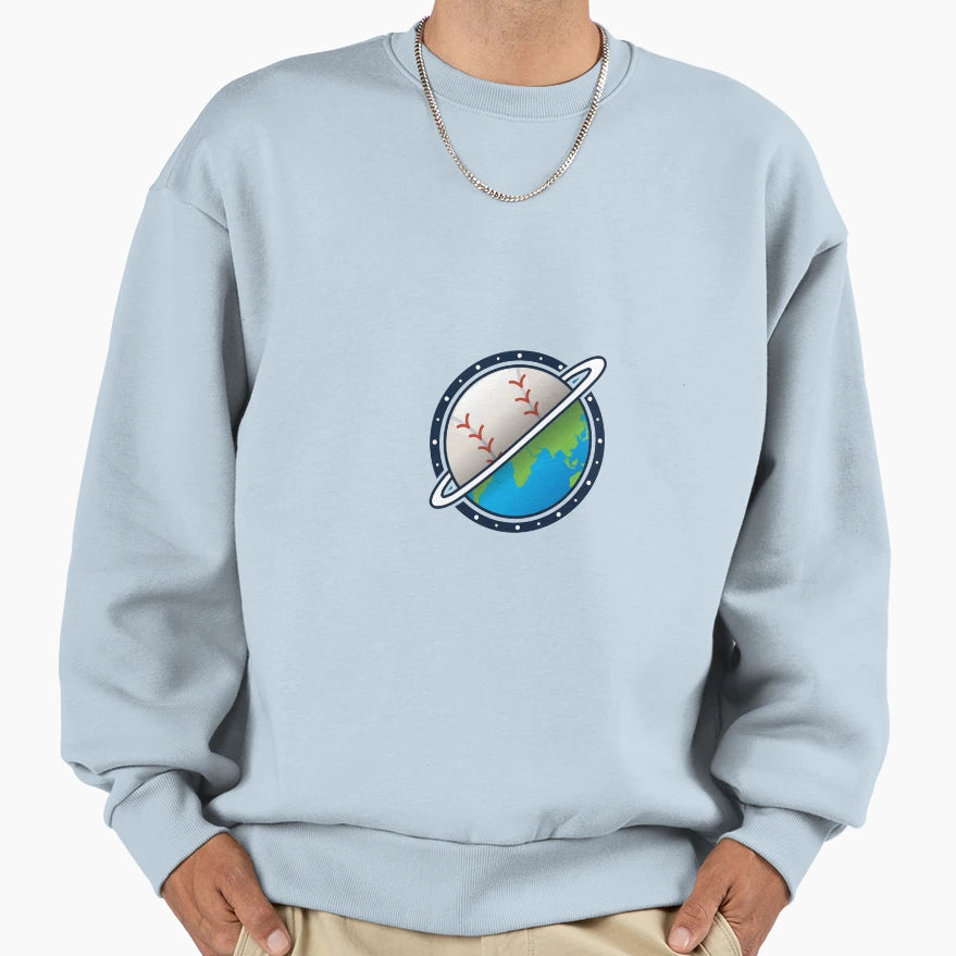 Baseball Sport World Sweatshirt - Casual Everyday Wear Men Women - T-Shirt, Sweatshirt, Hoodie