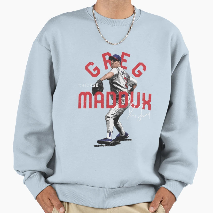 Greg Maddux Sweatshirt - Minimalist Print Men Women - T-Shirt, Sweatshirt, Hoodie