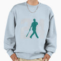 Teal Gray Sweatshirt - Novelty Apparel Men Women - T-Shirt, Sweatshirt, Hoodie