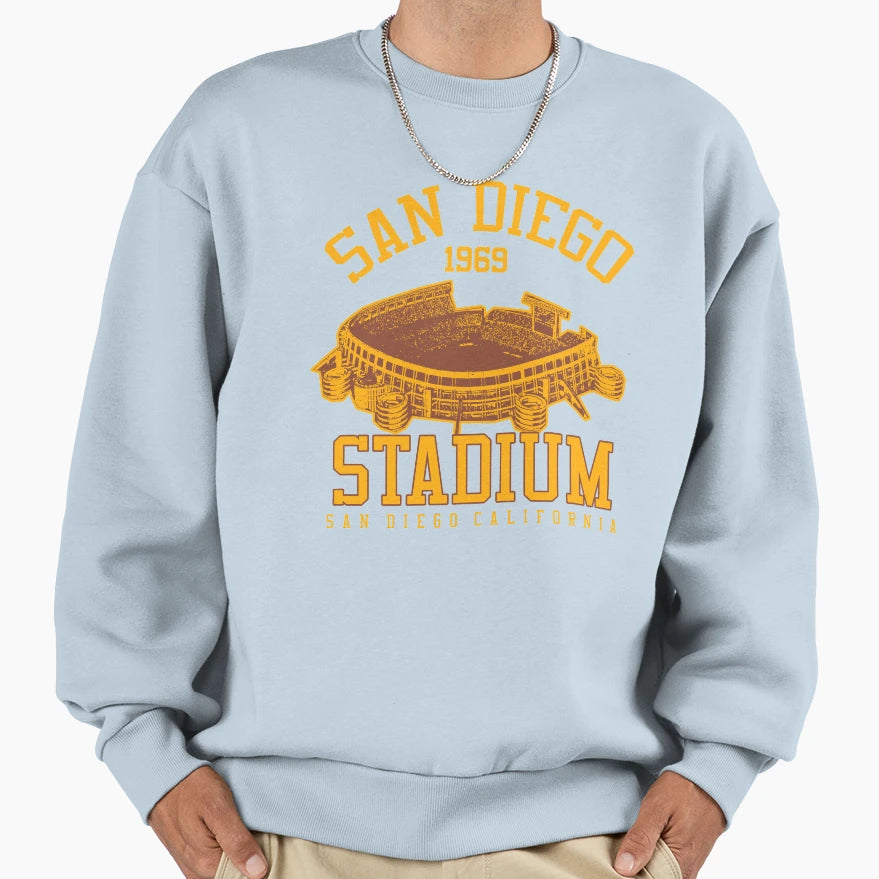 San Diego Stadium Sweatshirt - Streetwear Style Men Women - T-Shirt, Sweatshirt, Hoodie