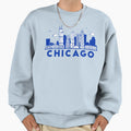Chicago Sweatshirt - Aesthetic Graphic Men Women - T-Shirt, Sweatshirt, Hoodie