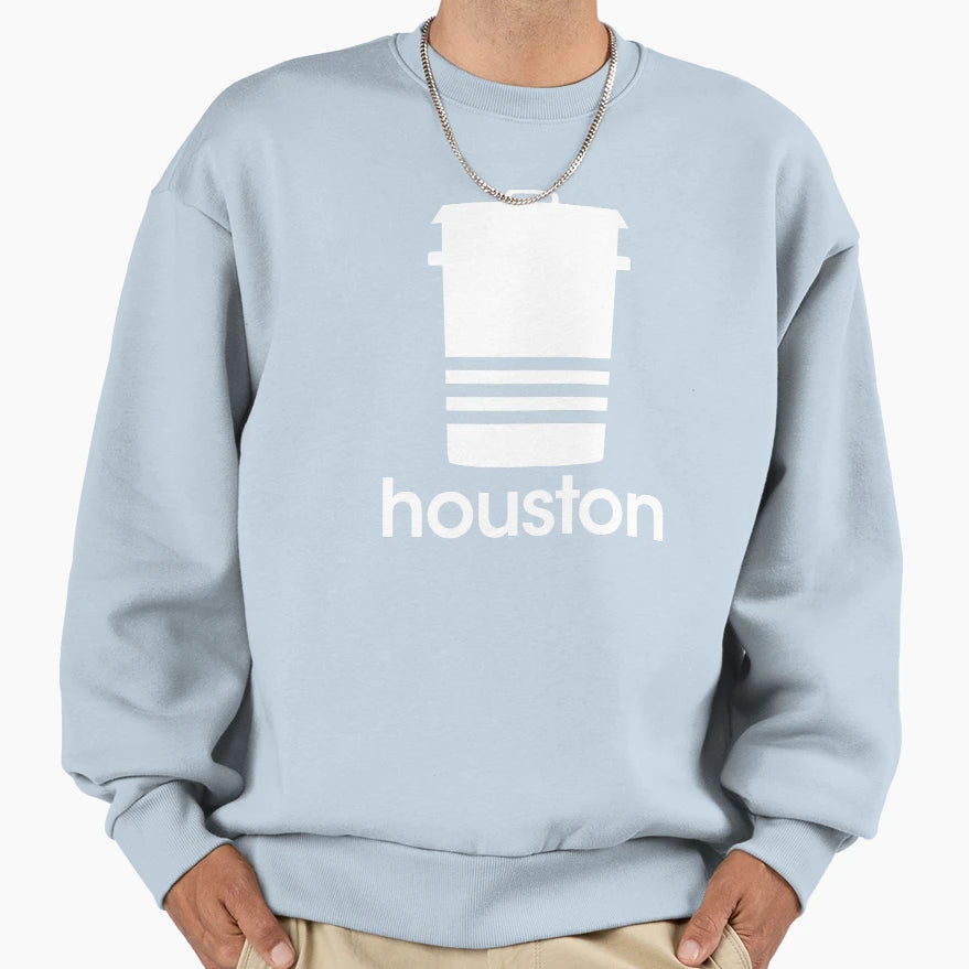 Houston Sweatshirt - Aesthetic Graphic for Adults - T-Shirt, Sweatshirt, Hoodie