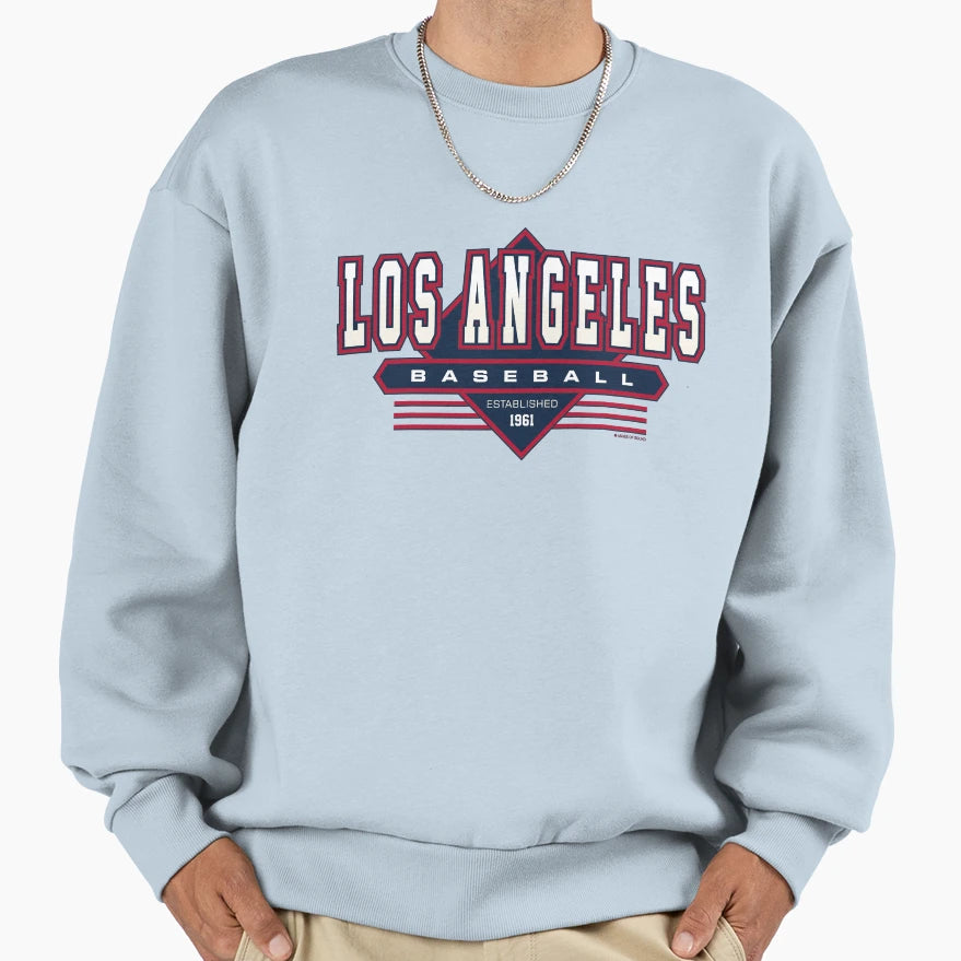 Los Angeles Anaheim Baseball Sweatshirt - Streetwear Style for Adults - T-Shirt, Sweatshirt, Hoodie