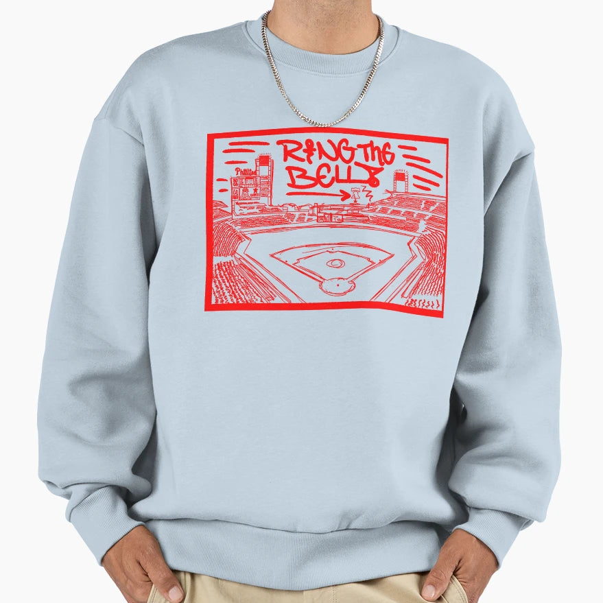 Ring Bell Sweatshirt - Fun Novelty Design for Adults - T-Shirt, Sweatshirt, Hoodie
