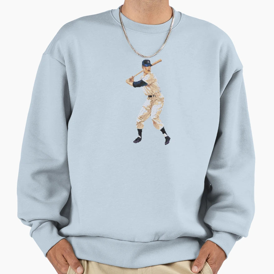 Mickey Mantle Sweatshirt - Trendy Graphic Men Women - T-Shirt, Sweatshirt, Hoodie