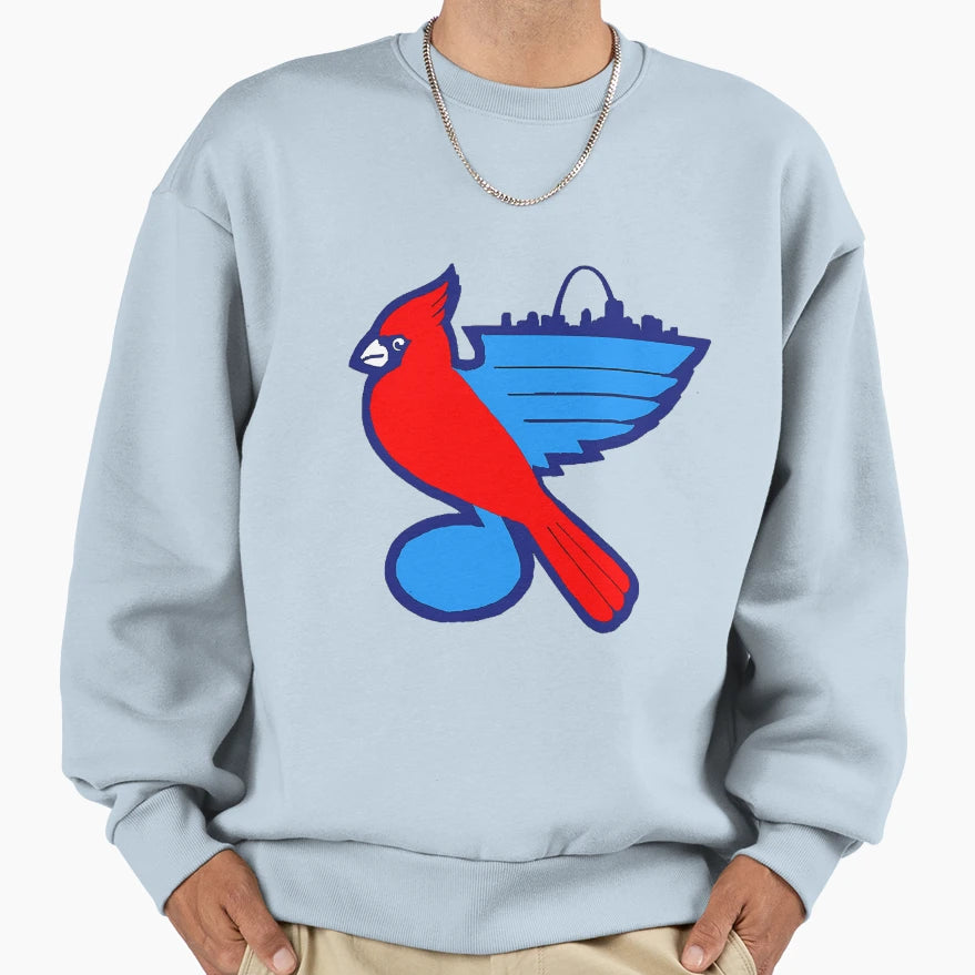 Cardinalsblues Logo Sweatshirt - Fun Novelty Design Men Women - T-Shirt, Sweatshirt, Hoodie