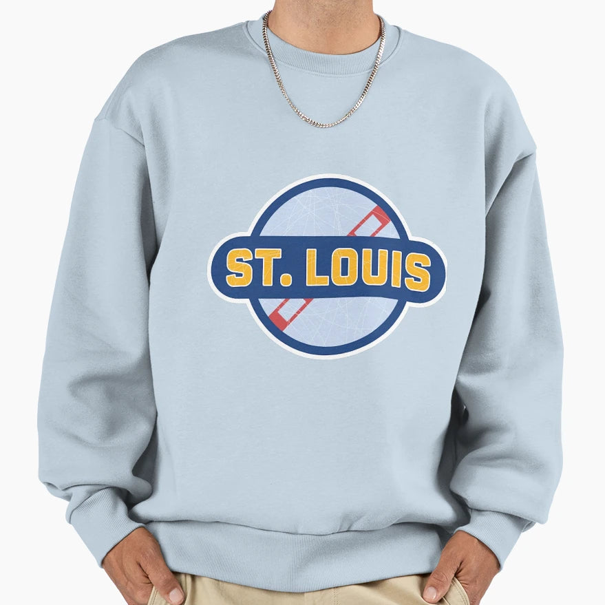 Art St Louis Blues Sweatshirt - Unique Graphic for Adults - T-Shirt, Sweatshirt, Hoodie