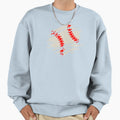 Baseball Sweatshirt - Novelty Apparel for Adults - T-Shirt, Sweatshirt, Hoodie
