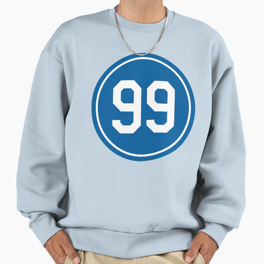 Hyun Jin Ryu 99 Jersey Number Sweatshirt - Aesthetic Graphic for Adults - T-Shirt, Sweatshirt, Hoodie