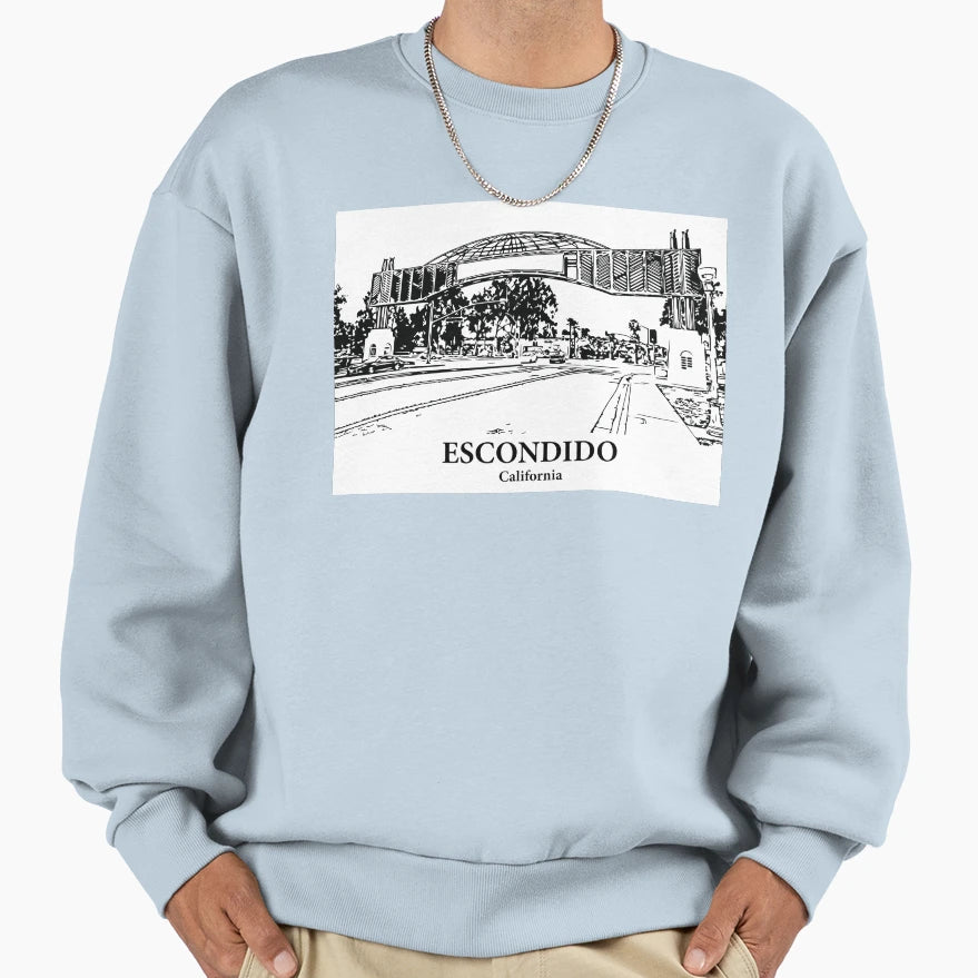 Escondido California Sweatshirt - Novelty Apparel Unisex - T-Shirt, Sweatshirt, Hoodie
