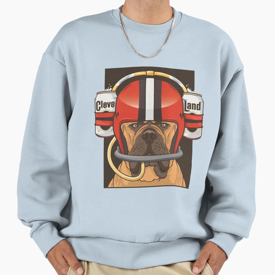 Cleveland Browns Beer Helmet T-Shirt - Casual Everyday Wear Unisex - T-Shirt, Sweatshirt, Hoodie