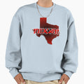 Houston Texas Sweatshirt - Aesthetic Graphic for Adults - T-Shirt, Sweatshirt, Hoodie