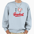 I Love Baseball Ball Foul Homerun Sweatshirt - Aesthetic Graphic Unisex - T-Shirt, Sweatshirt, Hoodie