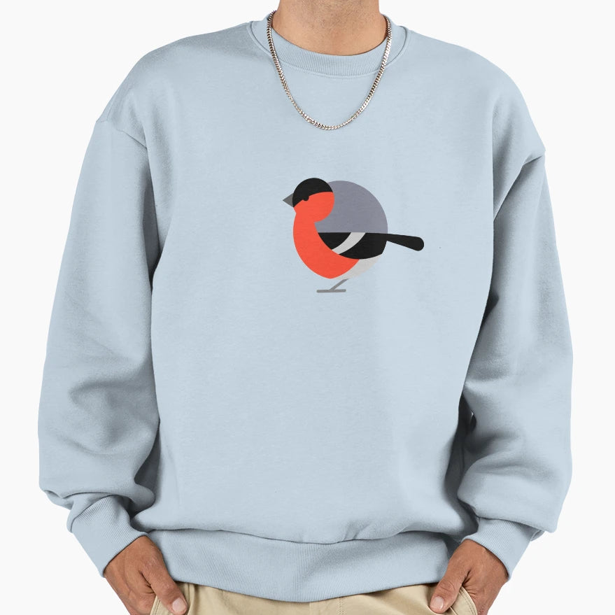 Fat Bird Bull Finch Sweatshirt - Casual Everyday Wear Men Women - T-Shirt, Sweatshirt, Hoodie