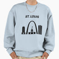 St Louis Skyline Missouri Usa Sweatshirt - Casual Everyday Wear for Adults - T-Shirt, Sweatshirt, Hoodie