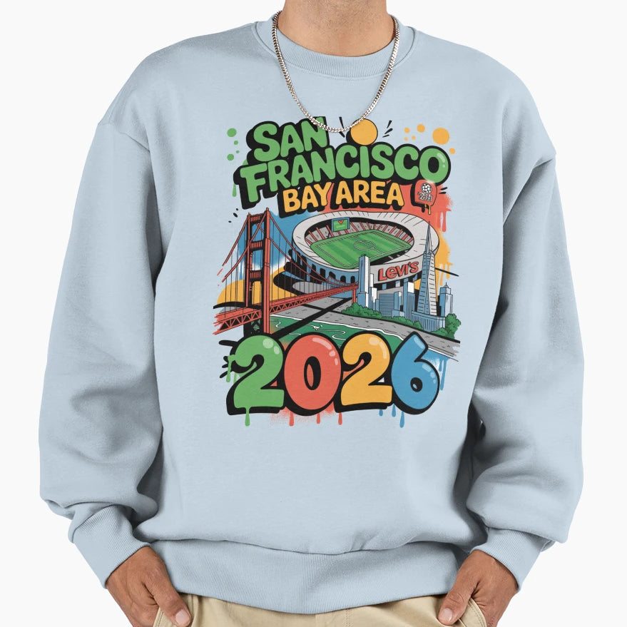 San Francisco Bay Area Golden Gate T-Shirt - Unique Graphic Men Women - T-Shirt, Sweatshirt, Hoodie