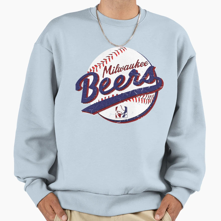 Milwaukee Beers Sweatshirt - Trendy Graphic for Adults - T-Shirt, Sweatshirt, Hoodie
