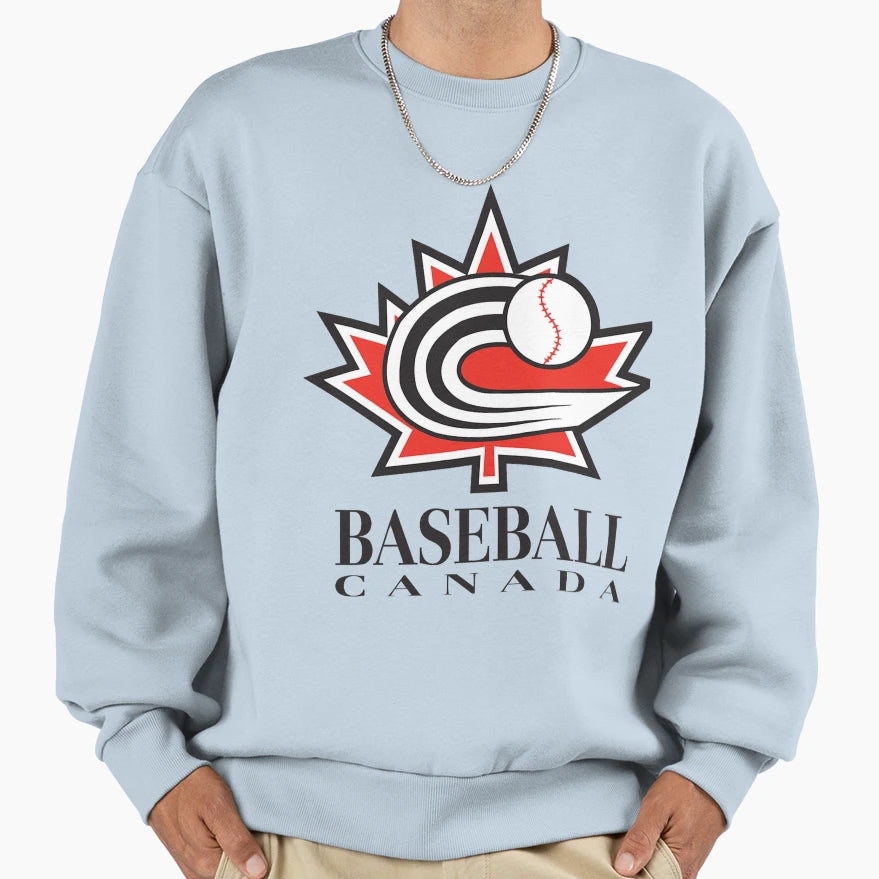 Baseball Canada Sport Logo Sweatshirt - Graphic Print Men Women - T-Shirt, Sweatshirt, Hoodie
