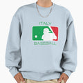 Italy Baseball Italian Flag Sports Fan T-Shirt - Unique Graphic for Adults - T-Shirt, Sweatshirt, Hoodie