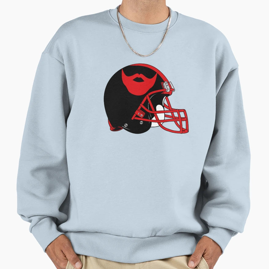 Blentzs Helmet Sweatshirt - Graphic Print for Adults - T-Shirt, Sweatshirt, Hoodie