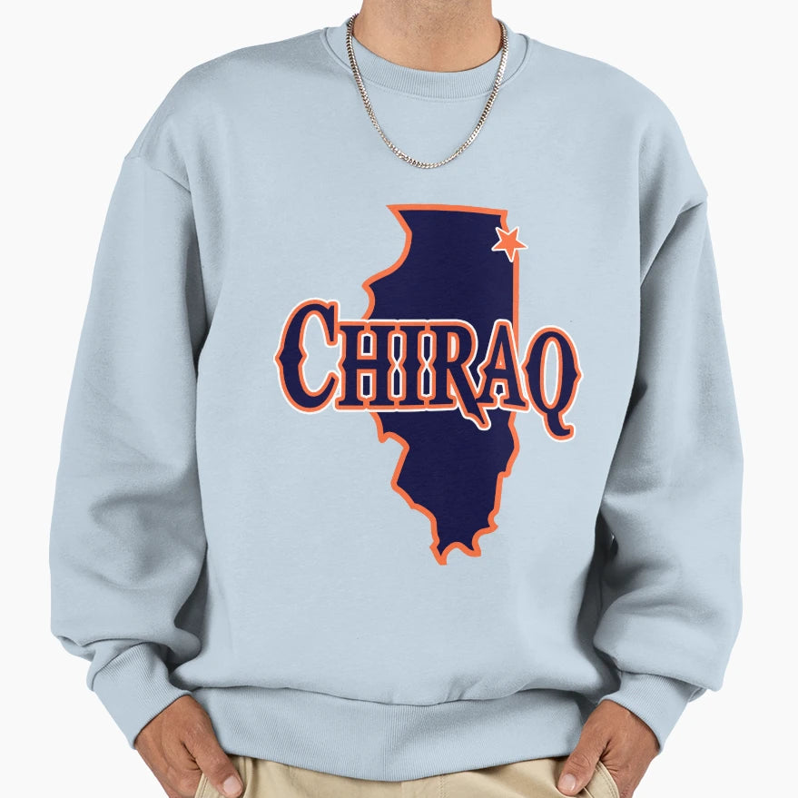 Chiraq Chicago Bears Sweatshirt - Minimalist Print Unisex - T-Shirt, Sweatshirt, Hoodie