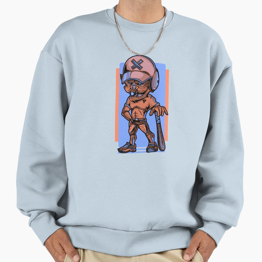 Baseball Player T-Shirt - Graphic Print Men Women - T-Shirt, Sweatshirt, Hoodie