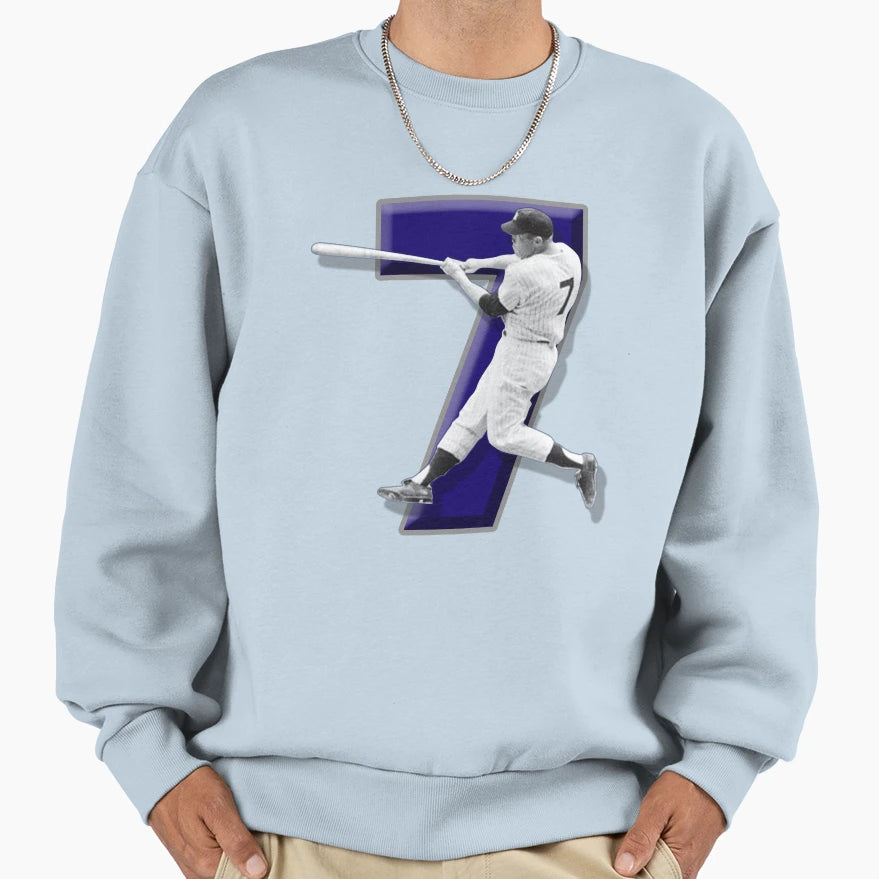 Seven Sweatshirt - Minimalist Print Men Women - T-Shirt, Sweatshirt, Hoodie
